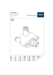 Grohe 35 085 Manual De Instrucciones