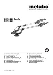 Metabo LSV 5-225 Manual Original