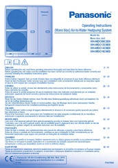 Panasonic WH-MDC16C9E8 Instrucciones De Operación