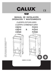 Calux CSH15 Manual De Instalación, Operación Y Mantenimiento