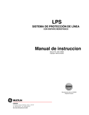 GE GEK-106586 Manual De Instruccion