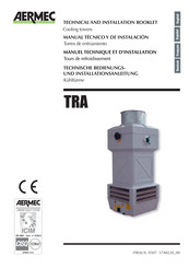 AERMEC TRA 750 Manual Técnico Y De Instalacion