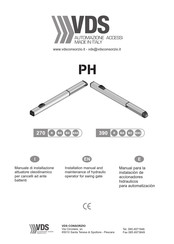 VDS PH 270 BAC Manual De Instalación