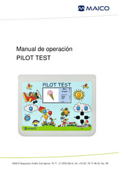 Maico PILOT TEST Manual De Operación