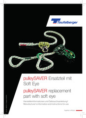 TEUFELBERGER pulleySAVER Manual De Instrucciones