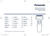 Panasonic ES-SA40 Instrucciones De Operación