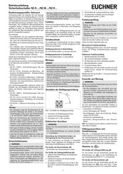 EUCHNER NZ.R Serie Instrucciones De Operación