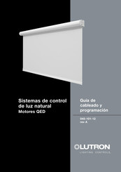 Lutron Sivoia QED Guía De Cableado Y Programación