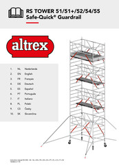 Altrex RS TOWER 51+ Manual De Instrucciones