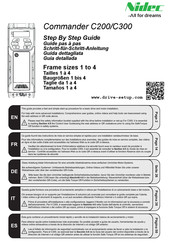 Nidec Commander C200 Guia De Inicio Rapido