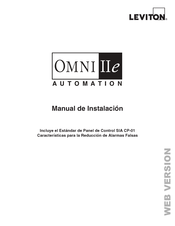 Leviton Omni IIe SIA CP-01 Manual De Instalación