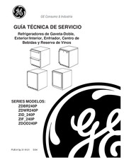 GE ZDBR240P Guía Técnica De Servicio