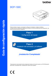 Brother DCP-130C Guía De Configuración Rápida