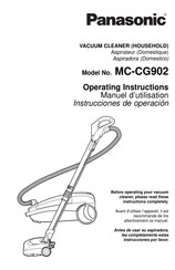 Panasonic MC-CG902 Instrucciones De Operación