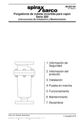 Spirax Sarco 212 Instrucciones De Instalación Y Mantenimiento