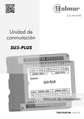 golmar SU3-PLUS Manual De Instalación