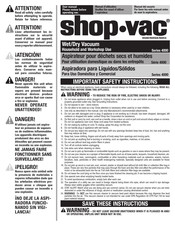 Shop-Vac 4000 Serie Manual Del Usuario