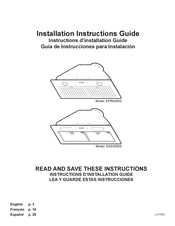 ELICA EAS428SS Guía De Instrucciones Para Instalación