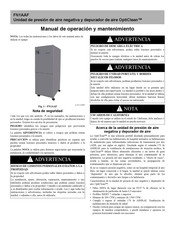 Carrier OptiClean FN1AAF006 Manual De Operación Y Mantenimiento