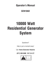 Rheem GEN10AD Manual Del Operario