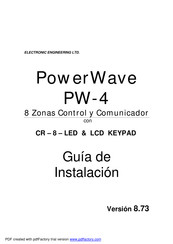 CROW ELECTRONIC ENGINEERING PowerWave PW-4 Guia De Instalacion