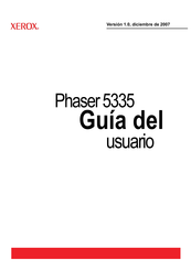 Xerox Phaser 5335 Guia Del Usuario