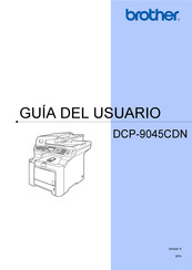 Brother DCP-9045CDN Guia Del Usuario