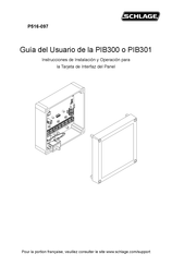 Schlage PIB301 Guia Del Usuario