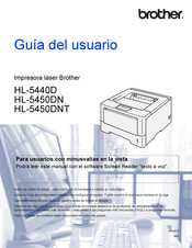 Brother HL-5440D Guia Del Usuario