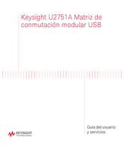 Keysight U2751A Guía Del Usuario Y Servicios