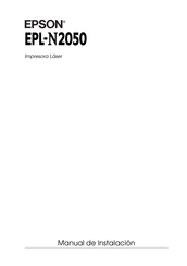 Epson EPL-N2050 Manual De Instalación