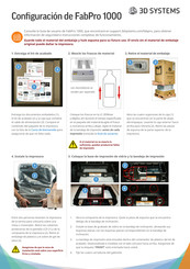 3D Systems FabPro 1000 Configuración