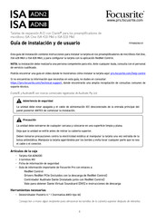 Focusrite ISA ADN8 Guía De Instalación Y De Usuario