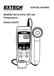 Extech Instruments SDL470 Guia Del Usuario