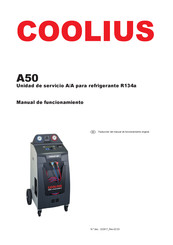 COOLIUS A50 Traducción Del Manual De Funcionamiento Original