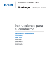 Eaton Roadrenger EH-8E306A-U Manual De Instrucciones