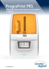 Ivoclar digital PrograPrint PR5 Guía Breve