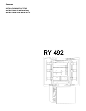 Gaggenau RY 492 Instrucciones De Instalación