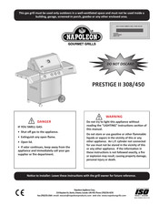 Napoleon PRESTIGE II 450 Manual De Instrucciones