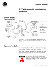 Rockwell Automation Allen-Bradley SLC 500 Instrucciones De Instalación