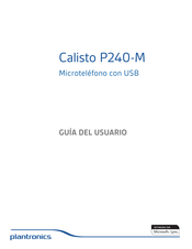 Poly Calisto P240-M Guia Del Usuario