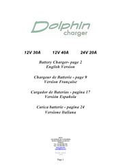 Dolphin 12V-30A Manual De Instrucciones