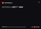 Motorola DEFY MINI Guia Del Usuario
