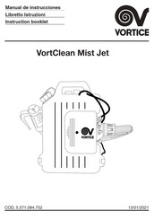 Vortice VortClean Mist Jet Manual De Instrucciones