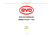 BYD B-BOX Pro 2.5 Guia De Instalacion