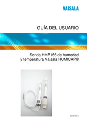 Vaisala HUMICAP HMP155 Guia Del Usuario