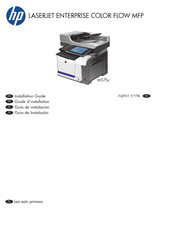 HP M575c Guia De Instalacion