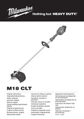 Milwaukee M18 CLT Manual Original