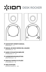 ION DESK ROCKER Manual De Inicio Rápido Del Usuario