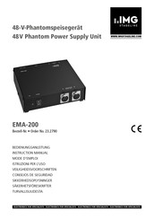 IMG STAGELINE EMA-200 Consejos De Seguridad